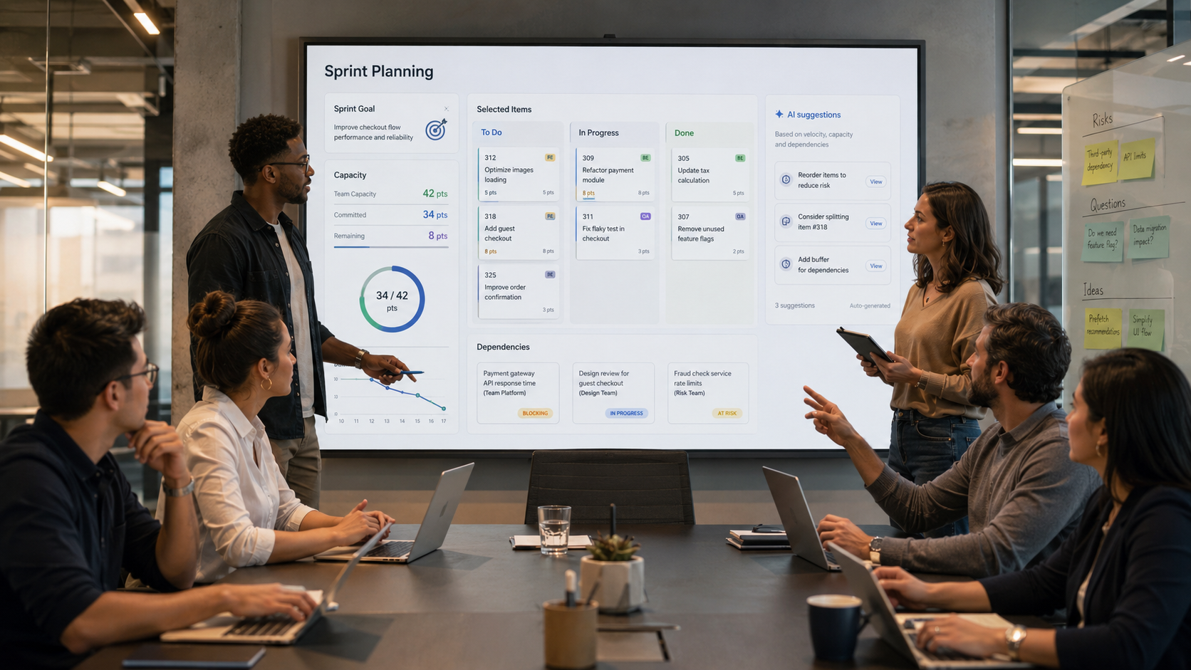 AI-assisted Sprint Planning: как ускорить подготовку, не потеряв ответственность